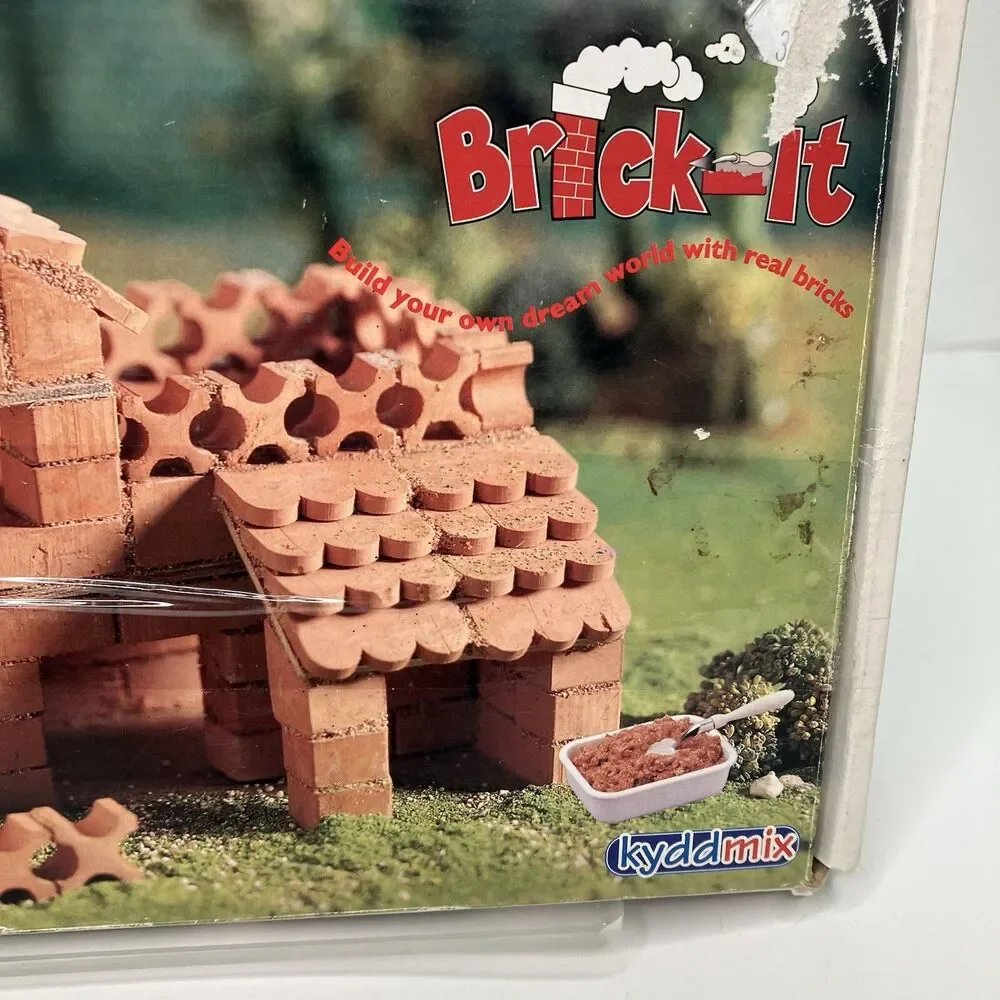 Kyddmix Brick-It Build Your Own Dream World With Real Bricks TH-11 NOS